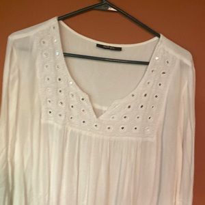 Style and Co White Top
